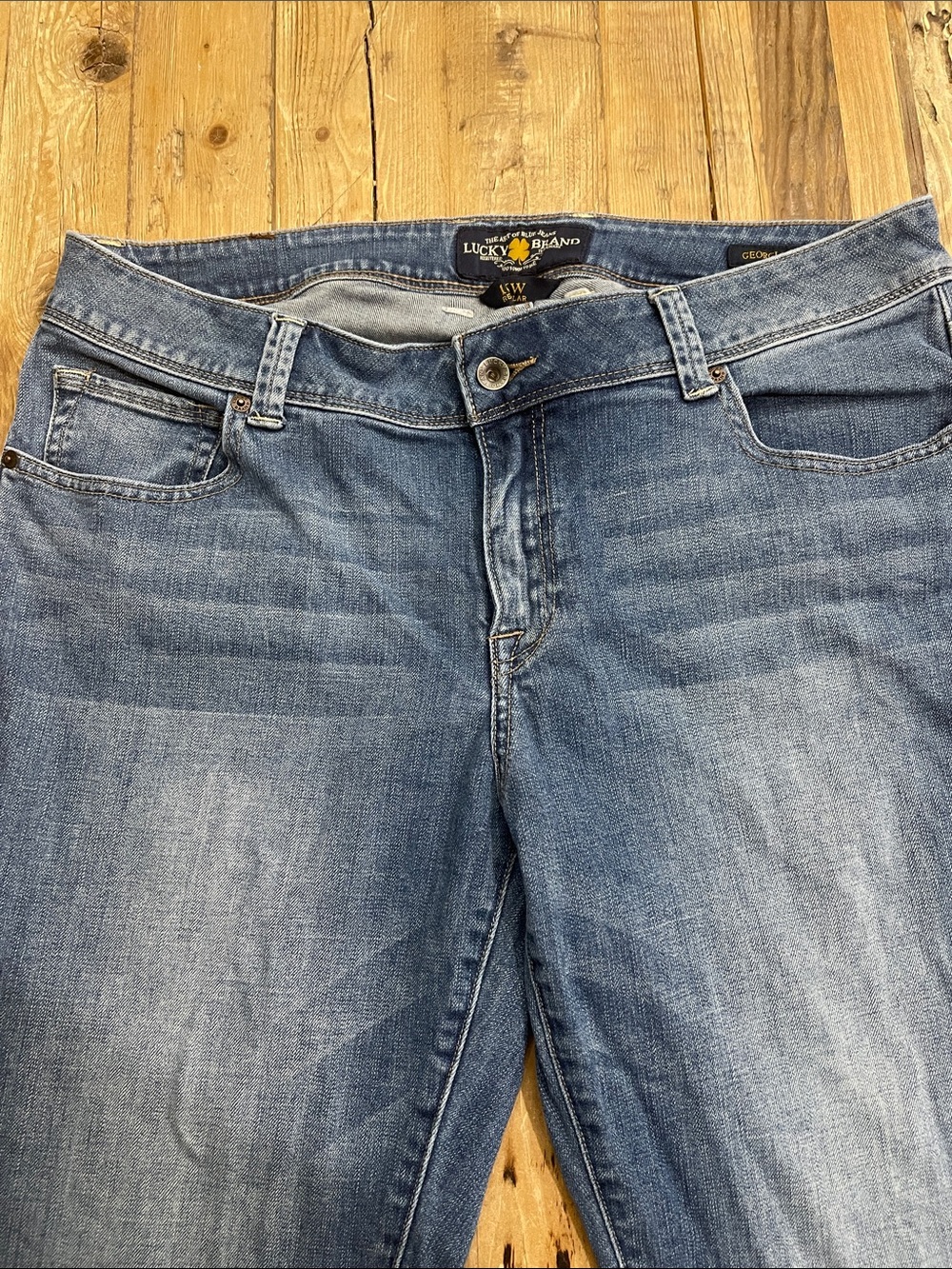 Lucky Brand Women's Georgia Straight Jean 16W